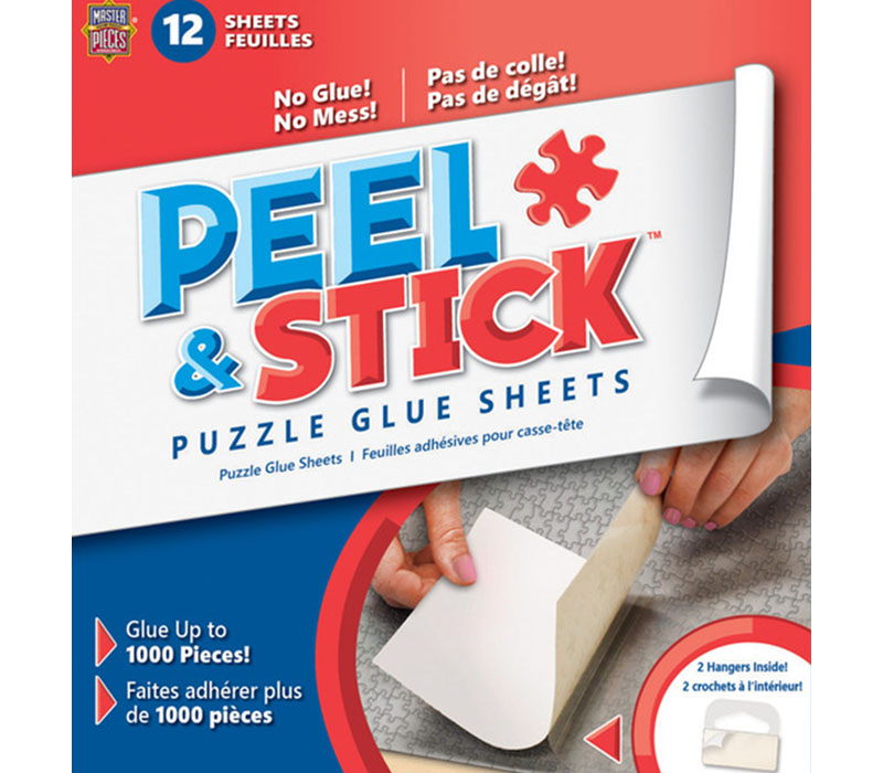 Puzzle Glue Sheets - 12 Piece