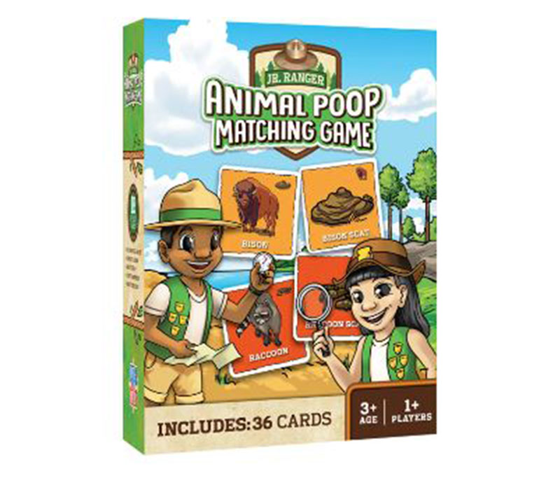 Jr Ranger Animal Poop Matching Game National Parks
