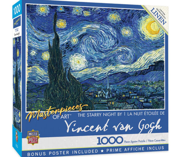 Masterpieces Of Art Starry Night Puzzle Piece Craft Warehouse