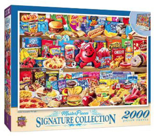 Puzzle - Kids Favorite Foods - 2000 Piece