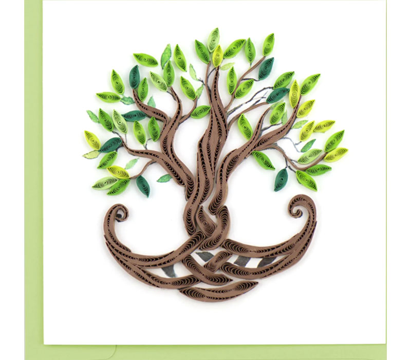 QuillingCard Quilled Greeting Card - Tree Of Life