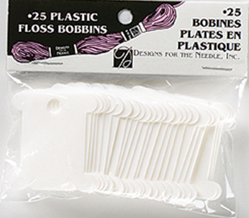 Plastic Floss Bobbins - Pack of 25 Janlynn 3002-02 - Craft Warehouse
