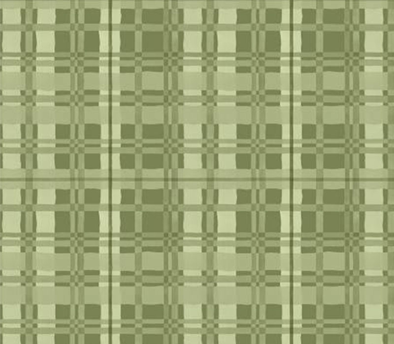 Green Fields Plaid in Forest Green