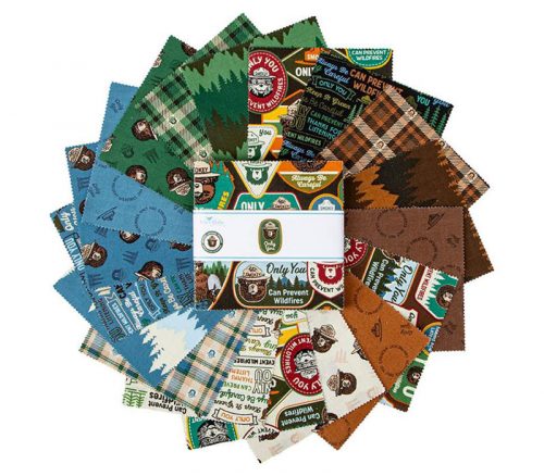 Smokey the Bear Only You 5-inch Charm Square Stacker 42 Count