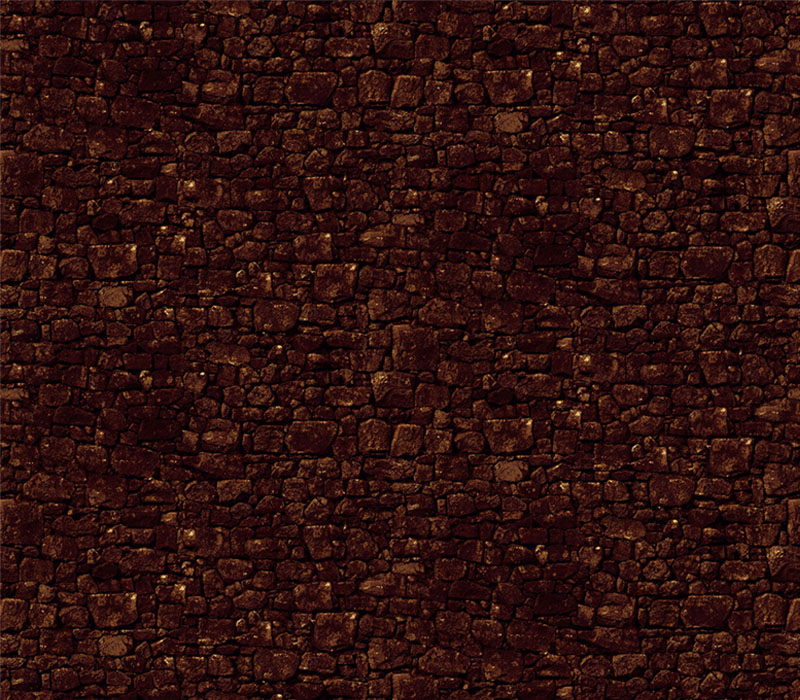 Dragons Laire Castle Wall in Brown