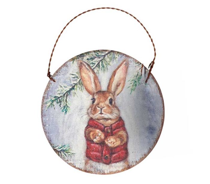 Rabbit Kathy Winter Ornament