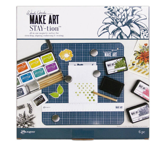 Make Art Stay-Tion - 12-inch