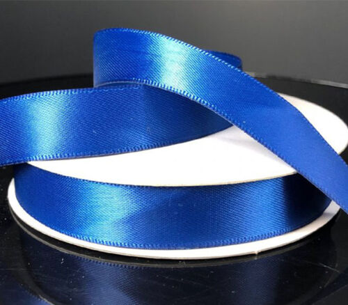 Ribbon - Navy Double Face Satin 5/8-inch