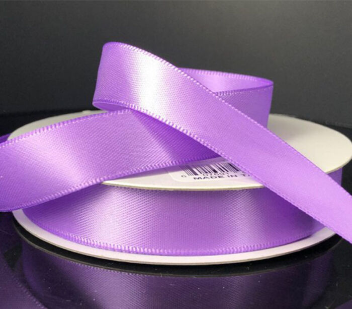 Ribbon - Orchid Double Face Satin 5/8-inch