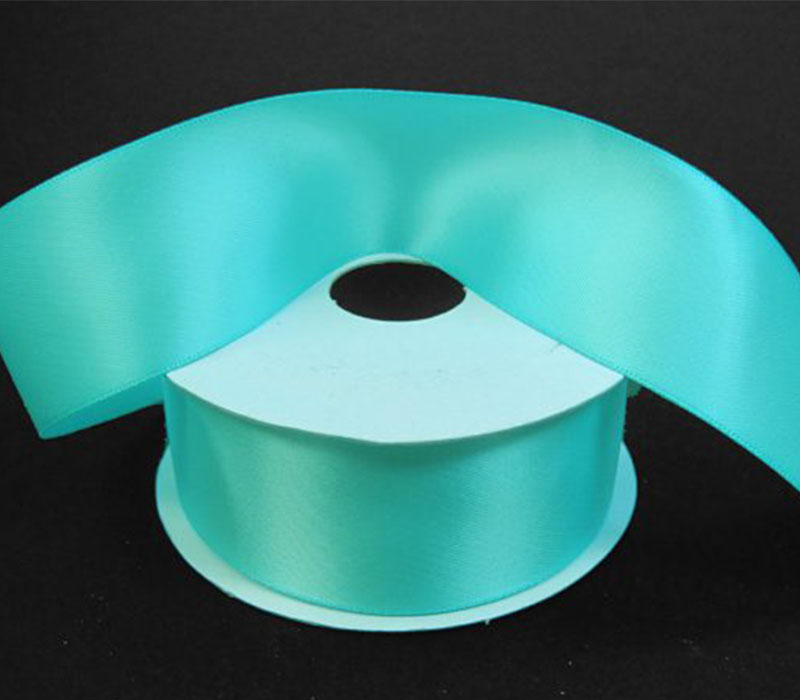 Ribbon - Aqua Double Face Satin 1.5-inch