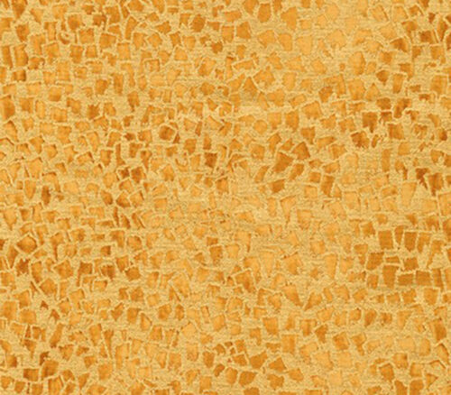 Fabric - Gustav Klimt Texture Gold With gold Metallic highlights