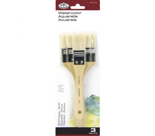 Royal Brush Large Area Goat Hair Brush Set - 3 Piece