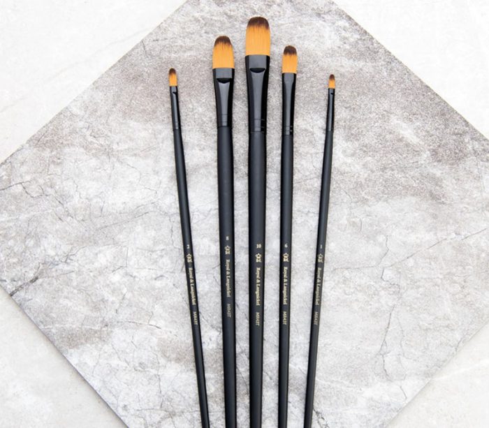 Royal Brush Essentials Golden Talon Filbert Brush Set - 5 Piece