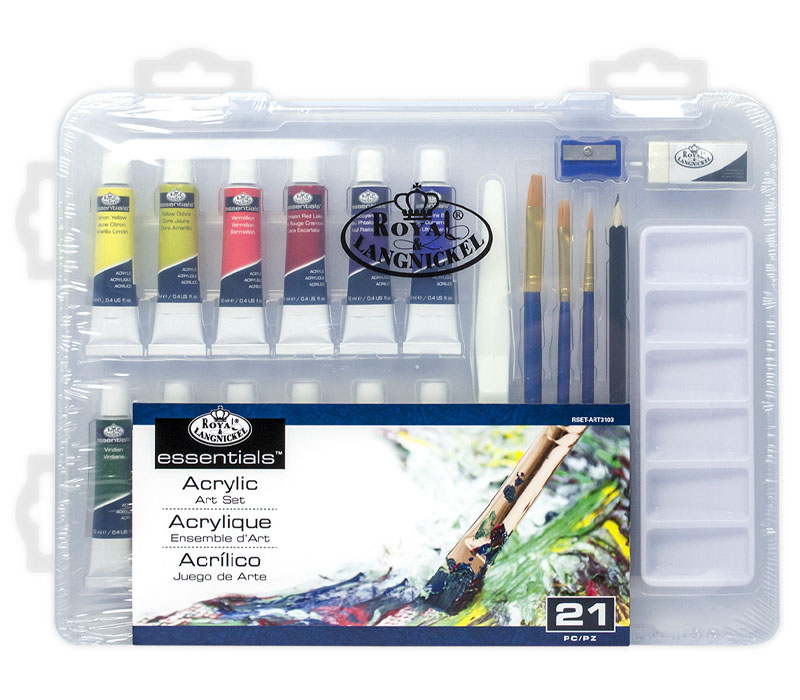 Royal Essentials Clearview Small Set - Acrylic - 21 Piece