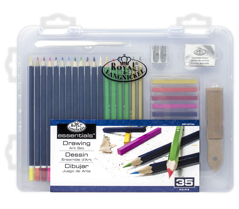 Royal Essentials Clearview Small Set - Drawing - 35 Piece