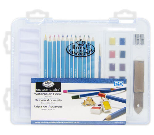 Royal Essentials Clearview Small Set - Watercolor Drawing - 29 Piece