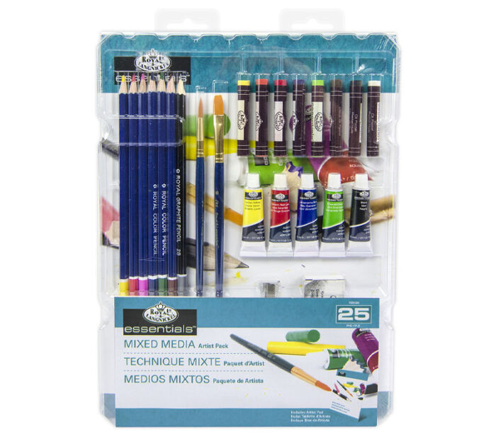 Royal Essentials Artist Pack - Mixed Media - 25 Piece