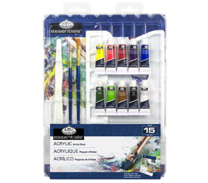 Royal Essentials Artist Pack - Acrylic - 15 Piece