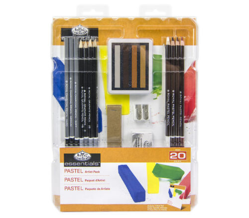 Royal Essentials Pastel Drawing Set - 20 Piece