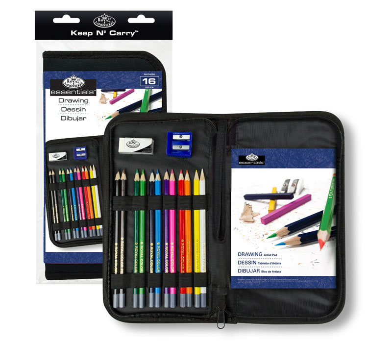 Keep N' Carry Drawing Set - 16 Piece