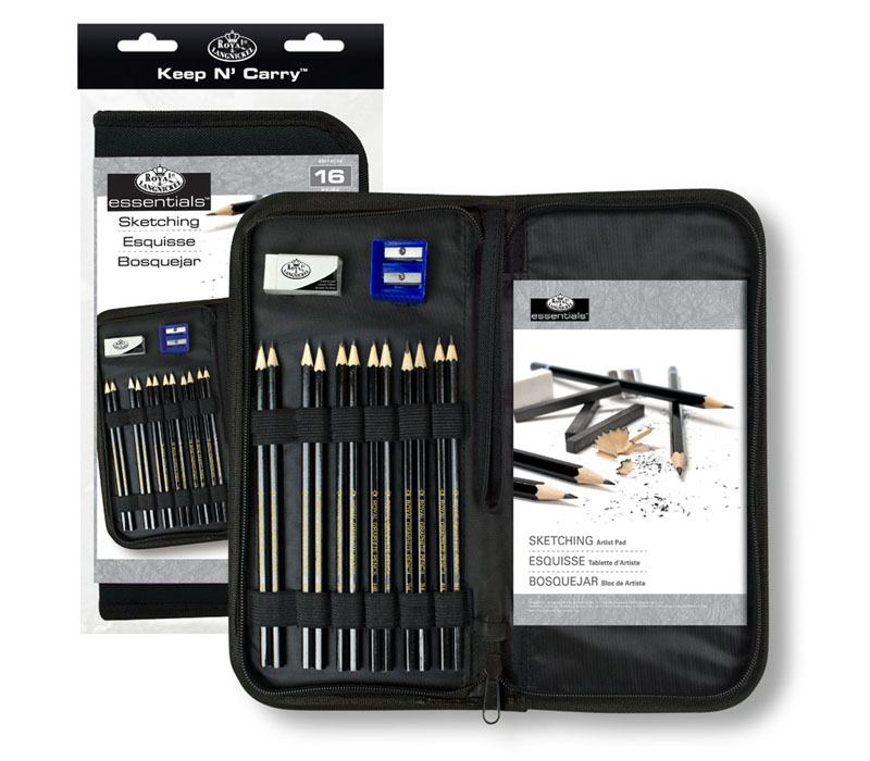 Keep N' Carry Sketching Set - 16 Piece