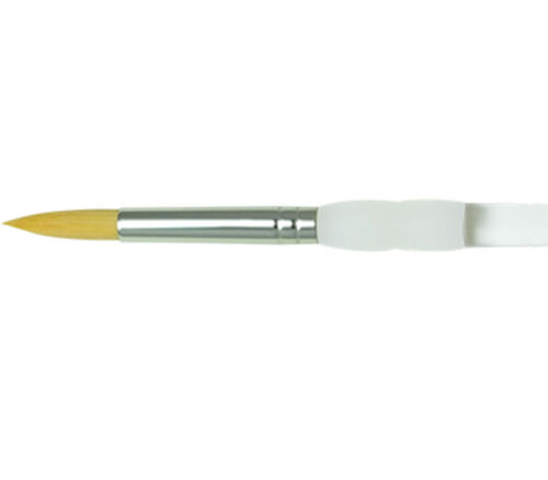 Soft-Grip Short Handle Brush - Round 8