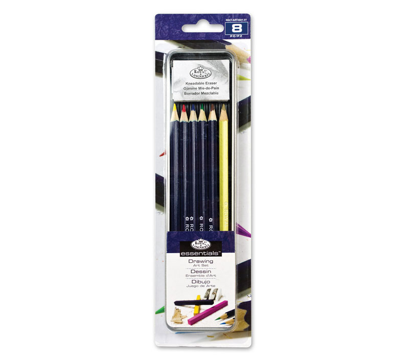 Royal Mini Tin Art Set - Pencil - 6 Color