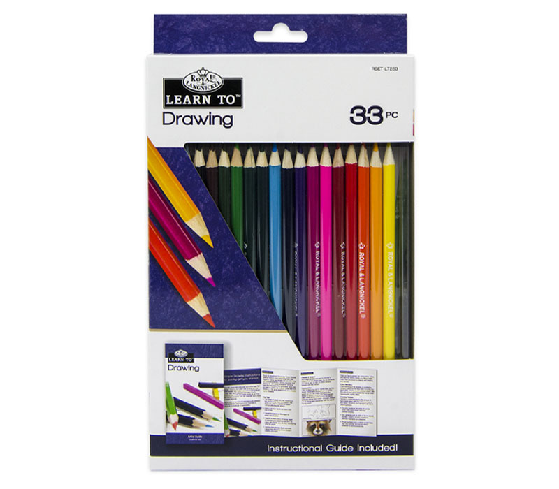 ROYAL AND LANGNICKEL Colored Pencil Drawing Set