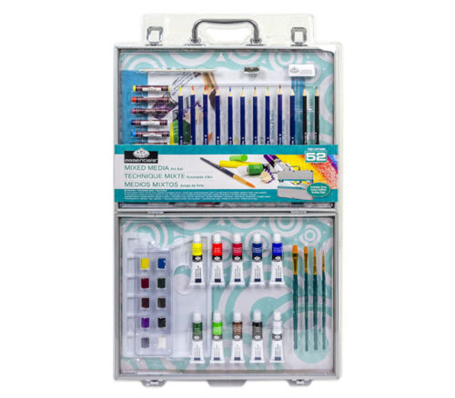 Essentials Aluminum Box Set - Mixed Media - 63 Piece