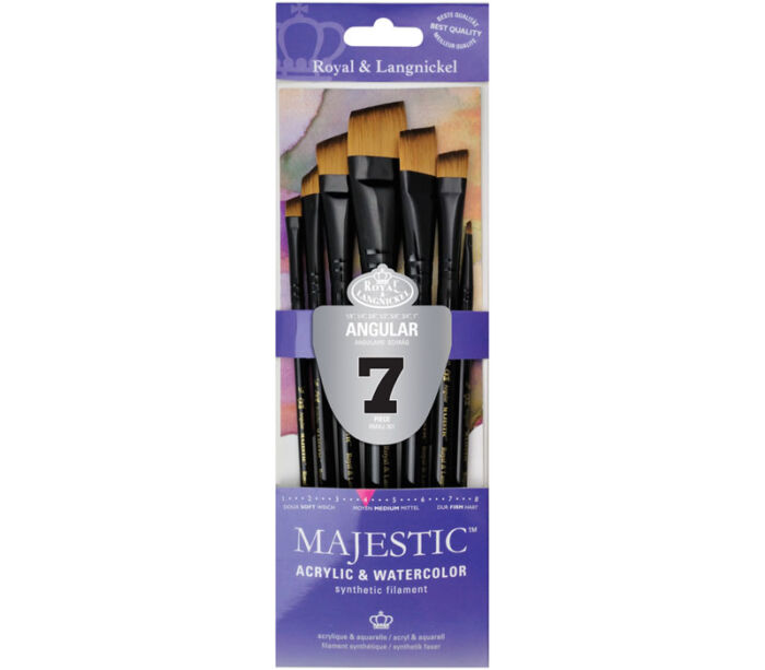 Majestic Angular Brush Set - 7 Piece