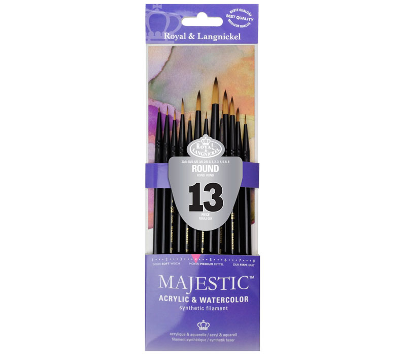 Majestic Round Brush Set - 13 Piece