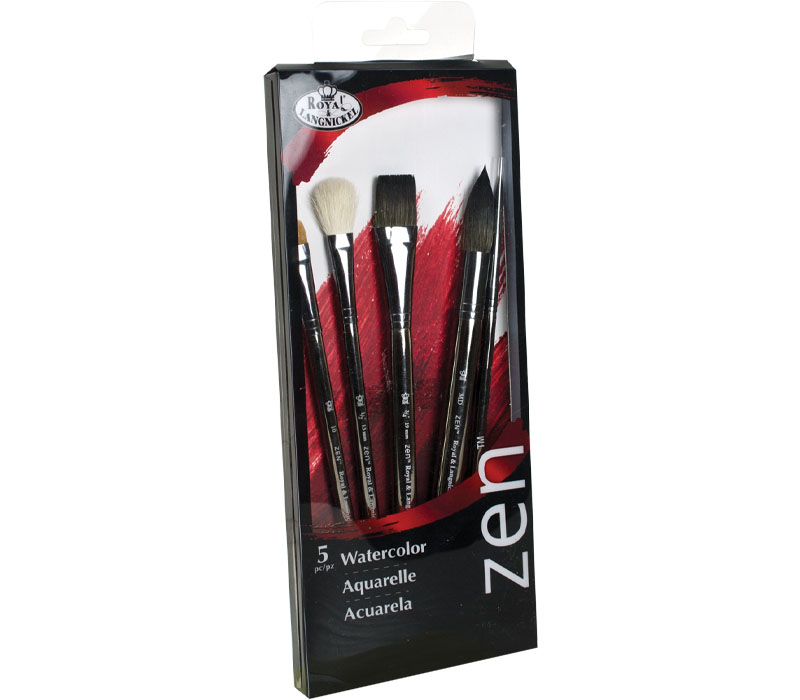 Zen83 Round Brush Set - 5 Piece