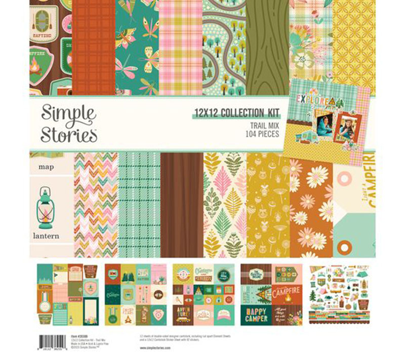 Simple Stories Collection Kit - Trail Mix