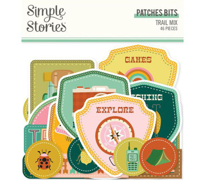 Simple Stores Chipboard Bits and Pieces - Patches