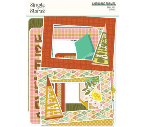 Simple Stories Chipboard Frames - Trail Mix
