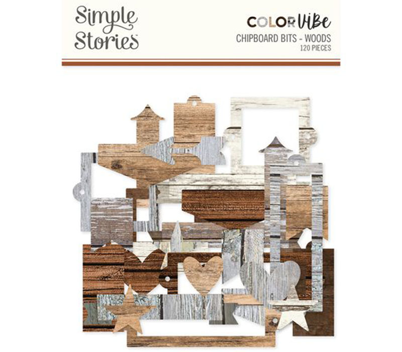 Simple Stores Chipboard Bits and Pieces - Woods
