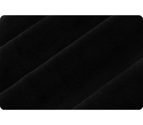 Fabric - Solid Cuddle 3 Smooth Black