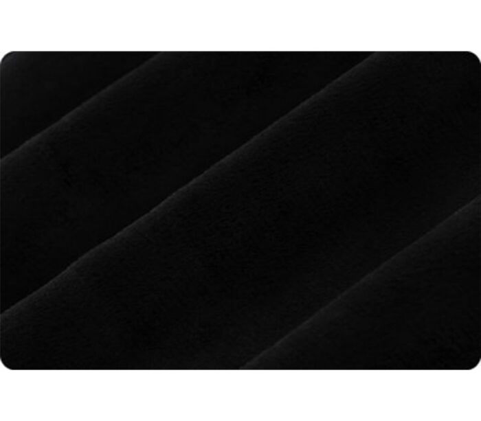 Fabric - Solid Cuddle 3 Smooth Black