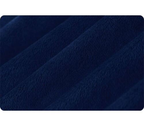 Fabric - Solid Cuddle 3 Smooth Navy