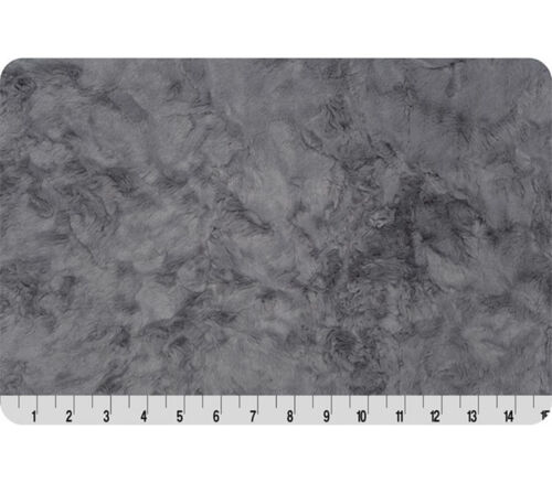 Fabric - Marble Luxe Cuddle Graphite