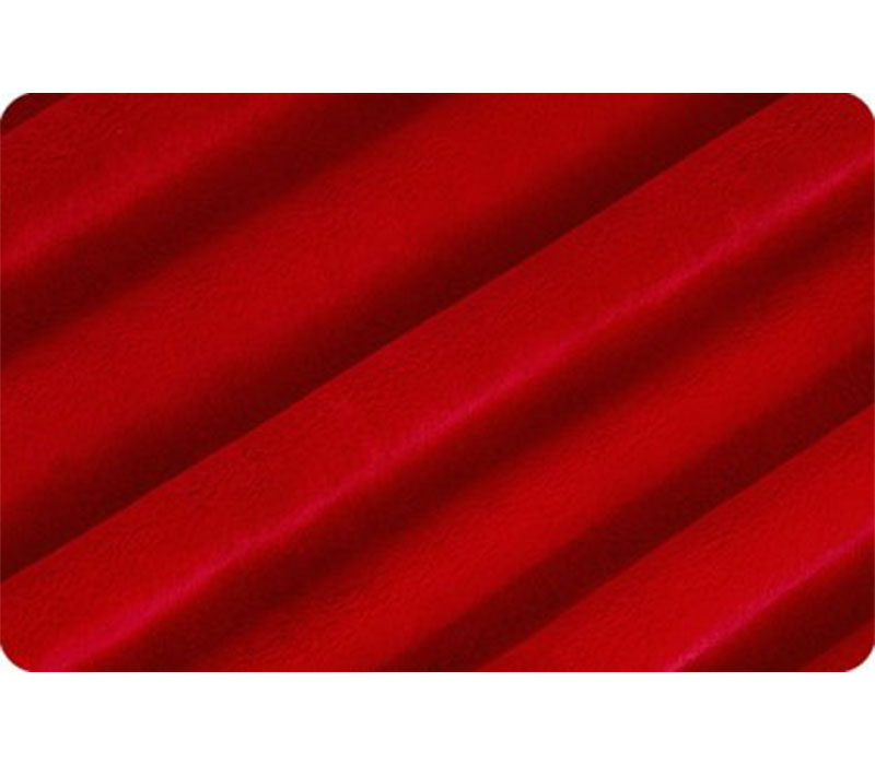 Fabric - Solid Cuddle 3 Smooth Scarlet
