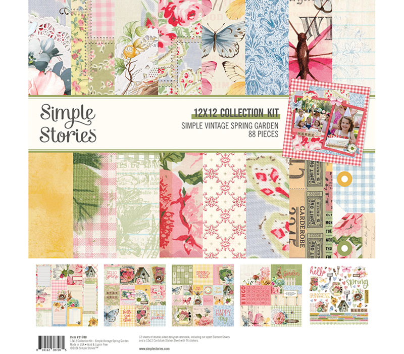 Simple Stories Simple Vintage Collection Kit - Spring Garden
