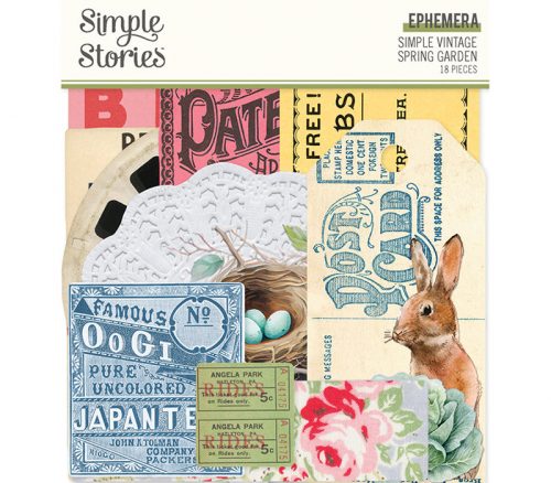 Simple Stories Simple Vintage Ephemera - Spring Garden