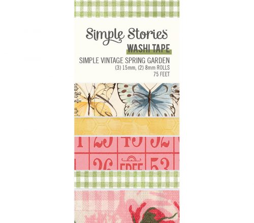 Simple Stories Simple Vintage Washi Tape - Spring Garden