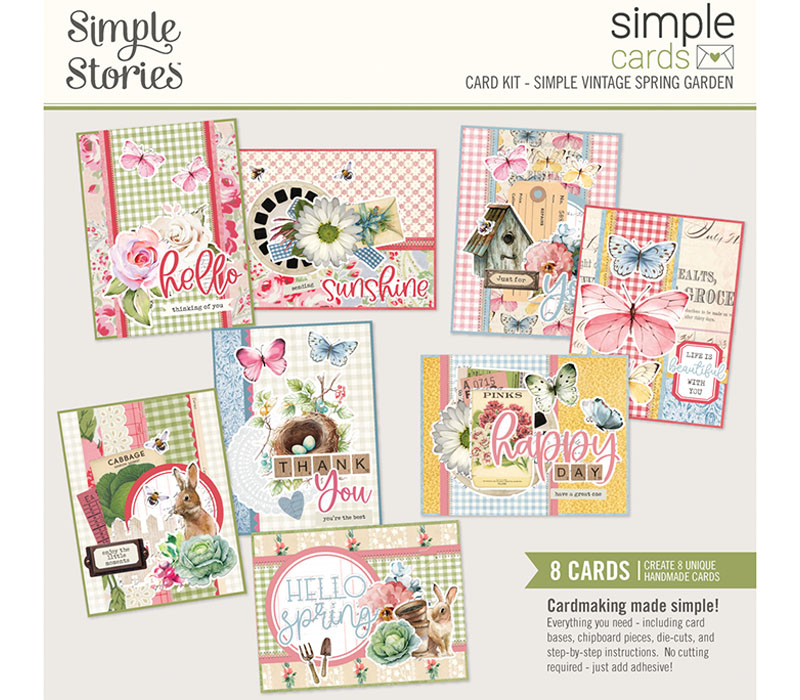 Simple Stories Simple Vintage Simple Card Kit - Spring Garden