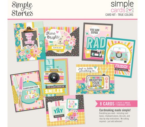 Simple Stories Simple Card Kit - True Colors