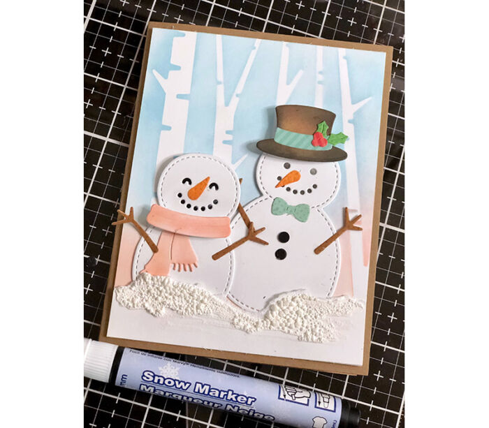 Snow Marker on Card