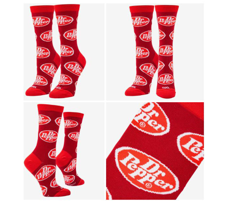 Dr. Pepper Socks