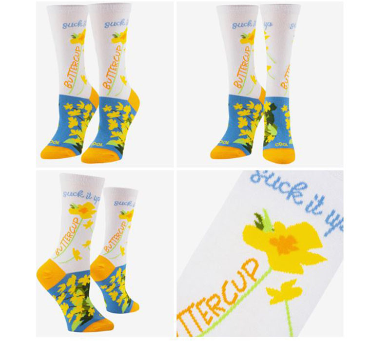 Socks - Suck It Up Buttercup - Womens