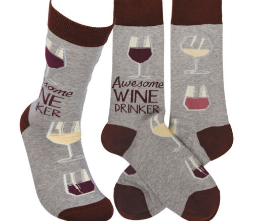 Socks - Awesome Wine Drinker - Womens